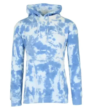 Galaxy By Harvic Tie-dye Fleece Hooded Sweatshirt