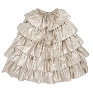 Gold Ruffle Cape - Meri Meri
