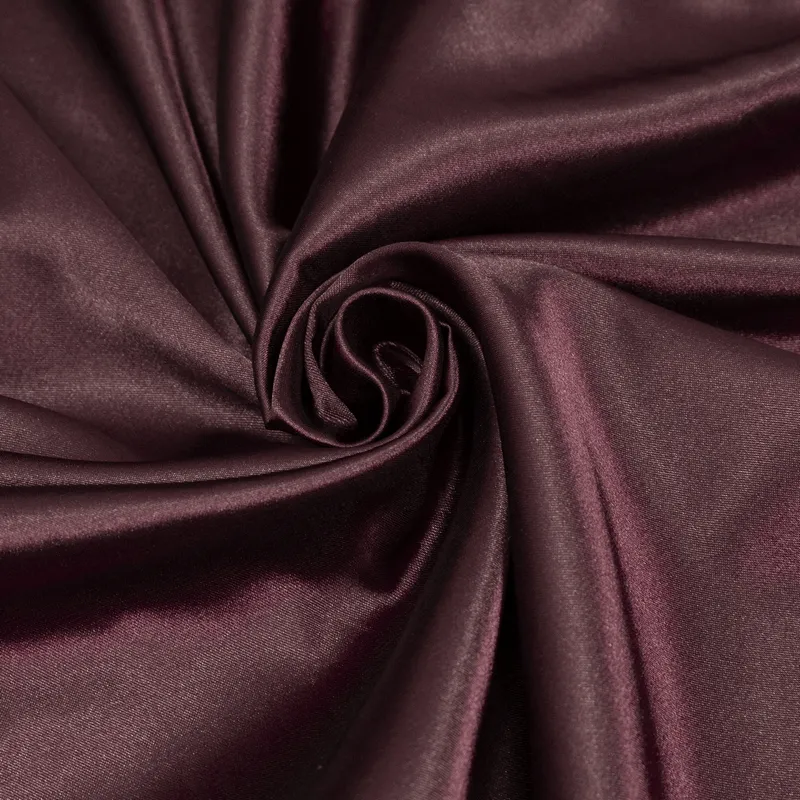 Gothic Floral Lace Splice Layered Skirt / Women's Burgundy Elastic Waist Skirt