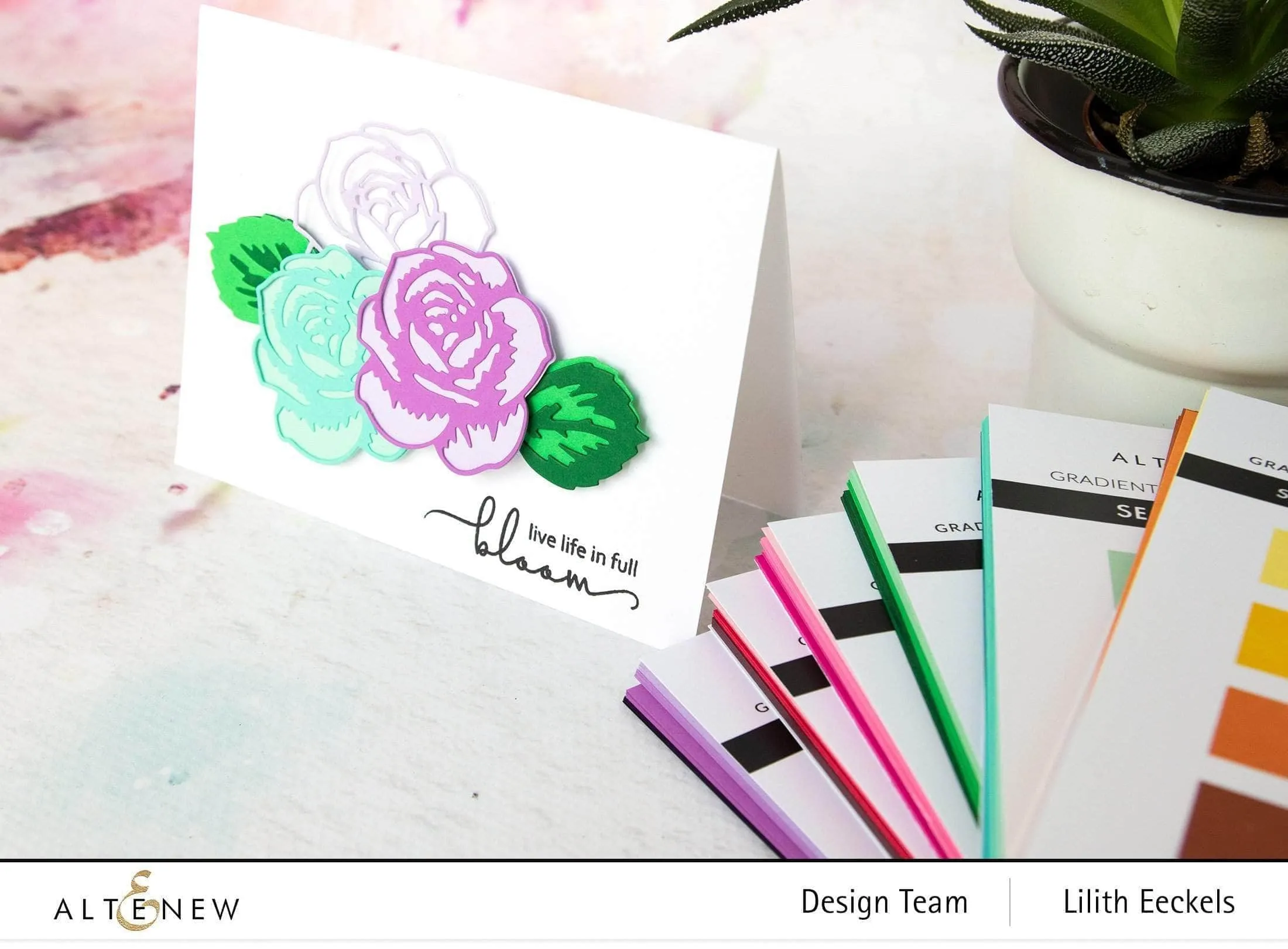 Gradient Cardstock Set - Green Meadows