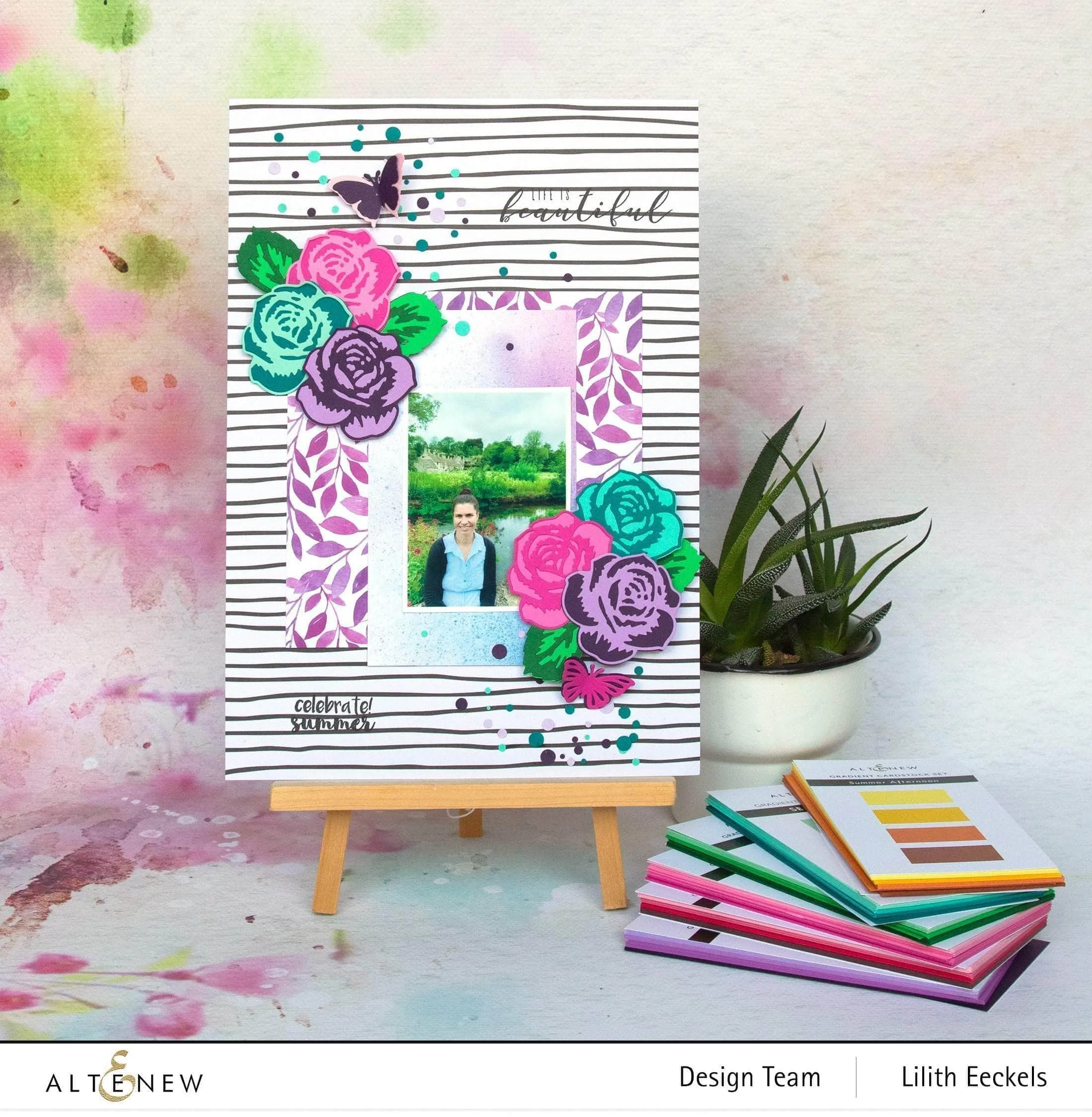 Gradient Cardstock Set - Green Meadows