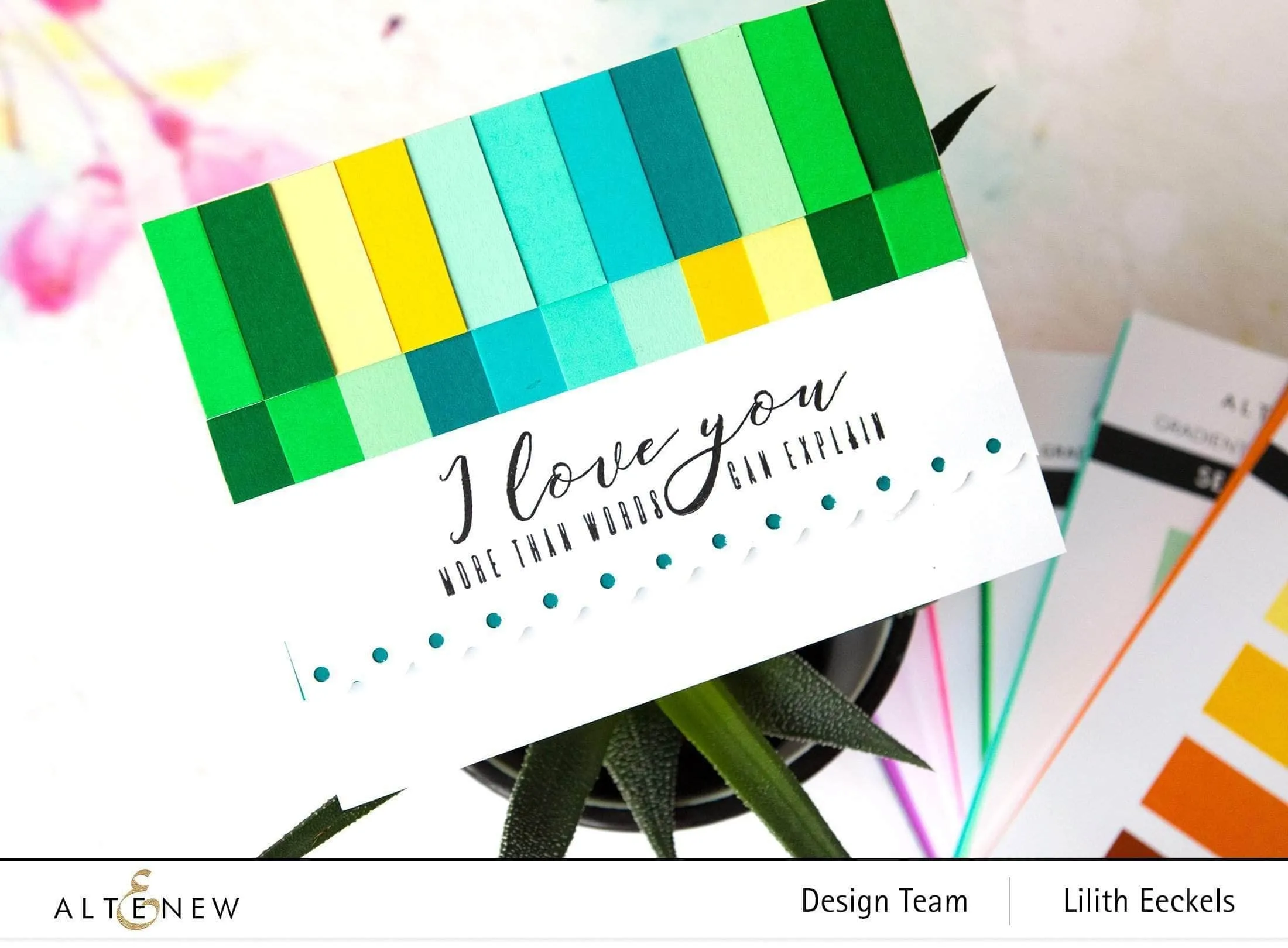 Gradient Cardstock Set - Green Meadows