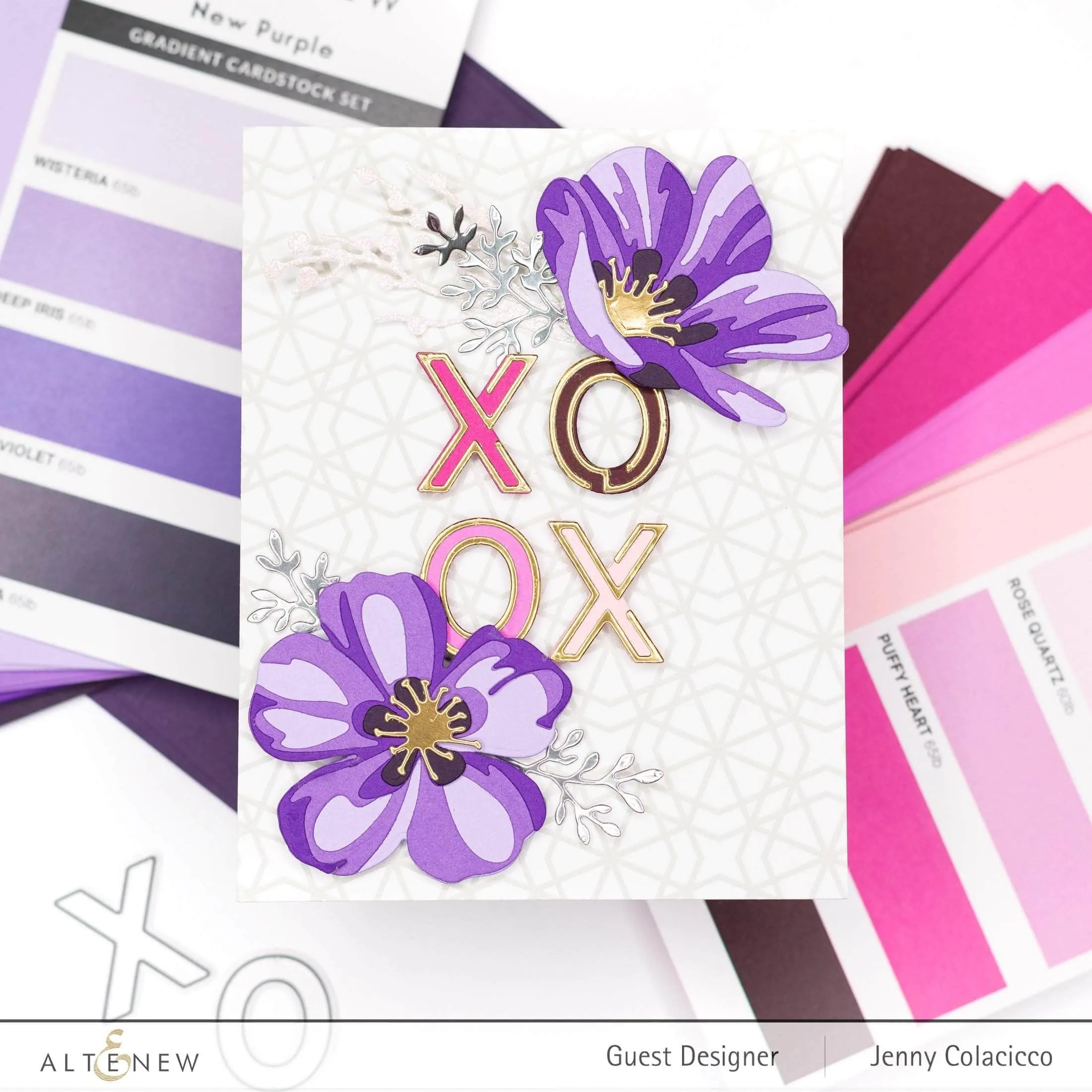 Gradient Cardstock Set - New Purple