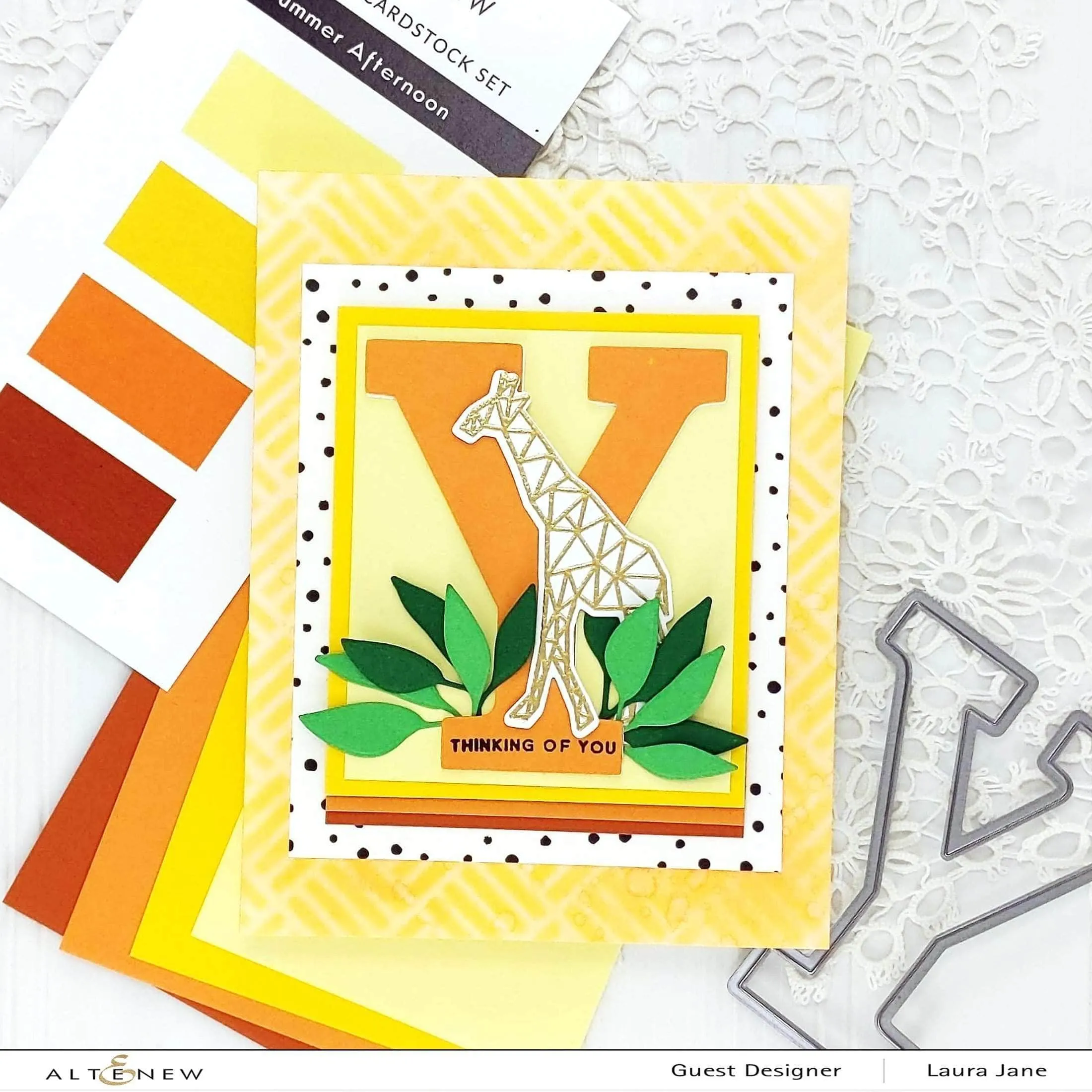 Gradient Cardstock Set - Summer Afternoon