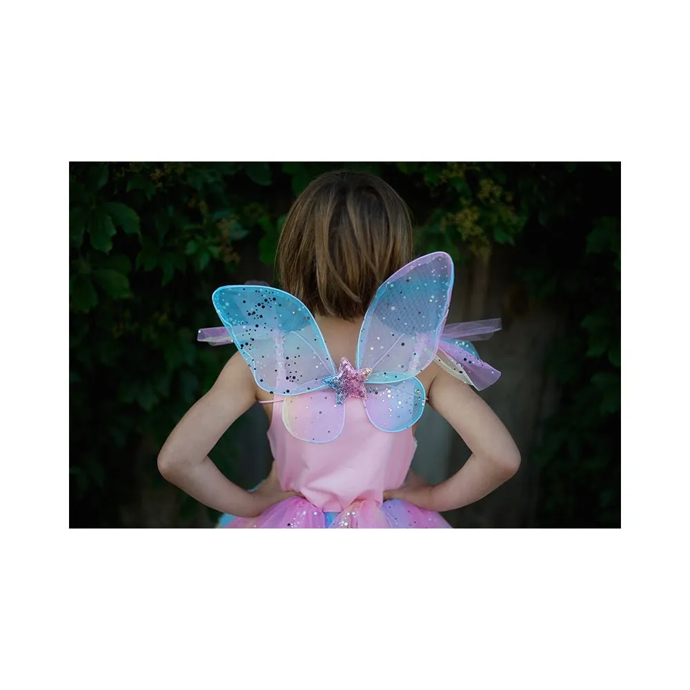 Great Pretenders Magical Fairy Dress & Wings, Size 5-6