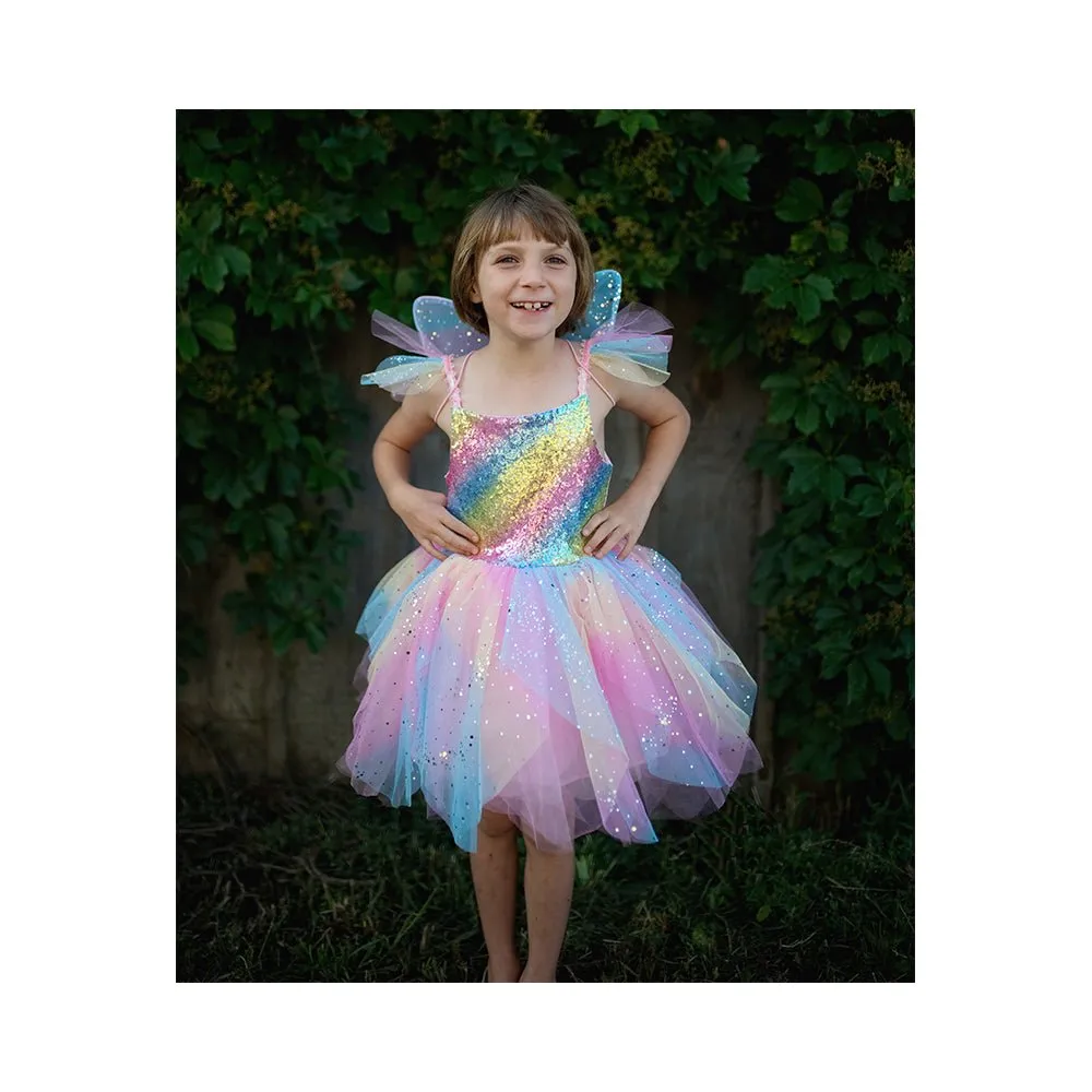 Great Pretenders Magical Fairy Dress & Wings, Size 5-6