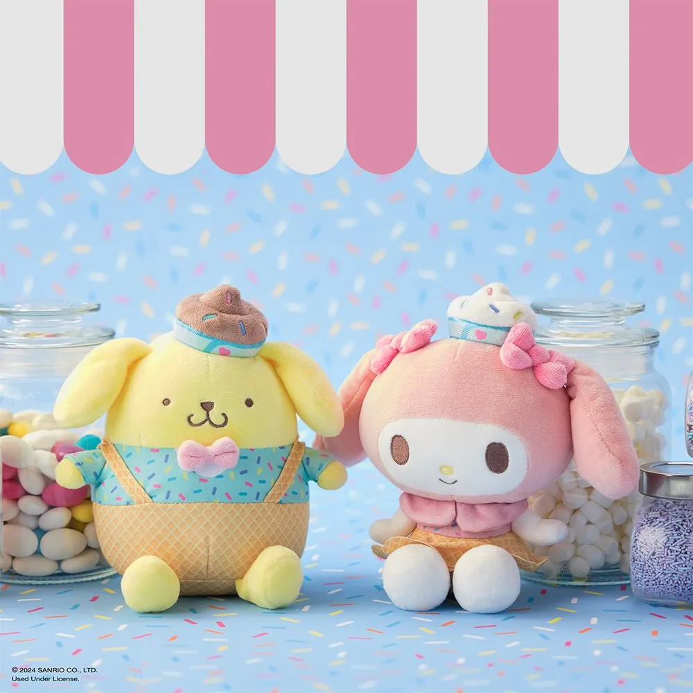 GUND Sanrio HK&Friends My Melody IceCream Plush 6”