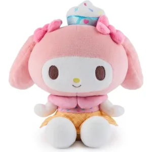 GUND Sanrio My Melody Ice Cream Plush Toy, Premium Stuffed Animal, 6 in