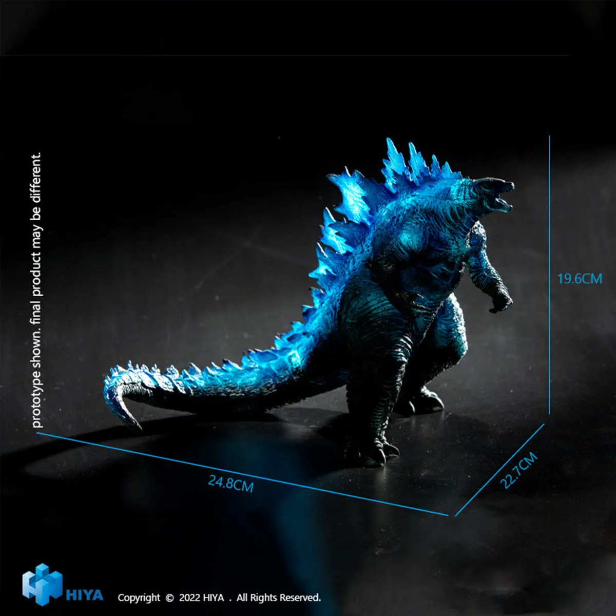 HiPlay HIYA Godzila vs. Kong: Godzila 2022 Limited Edition Stylist Style Monster Figurine