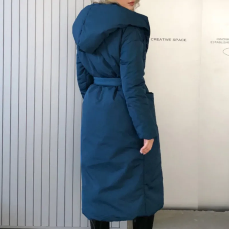 Hooded Long Puffer Parker Coat