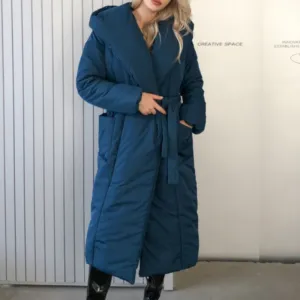 Hooded Long Puffer Parker Coat