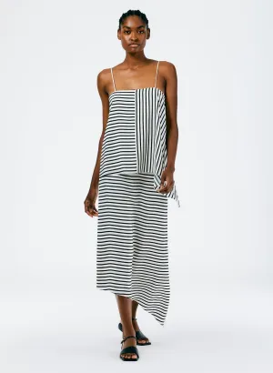 Identity Stripe Pencil Skirt
