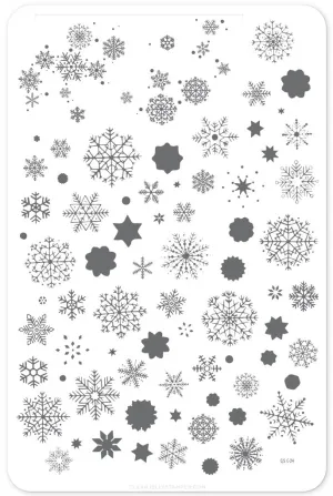 In the Frosty Air (CjS C-24) - Clear Jelly Stamping Plate