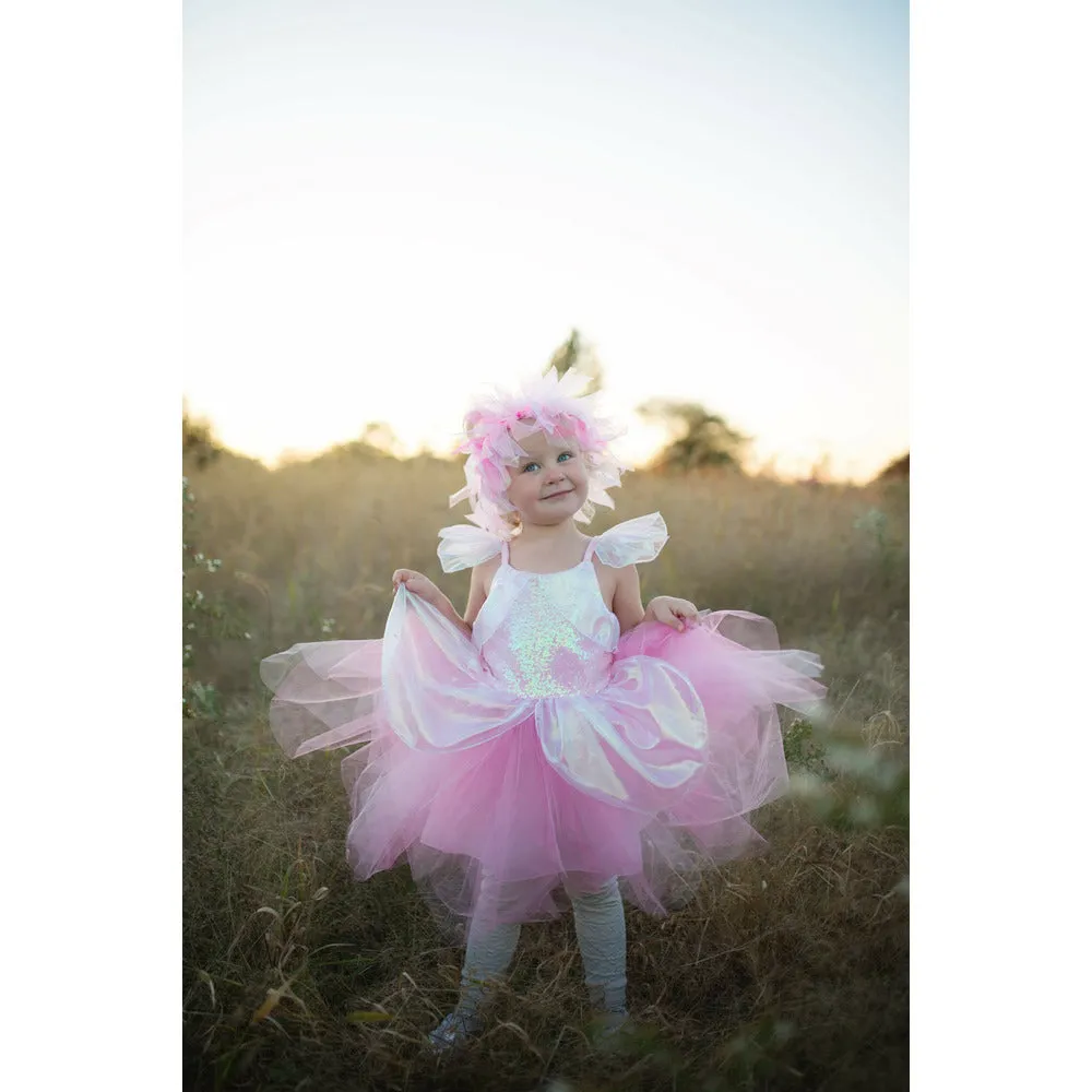 Iridescent Fairy Dress w/Halo, 5-6