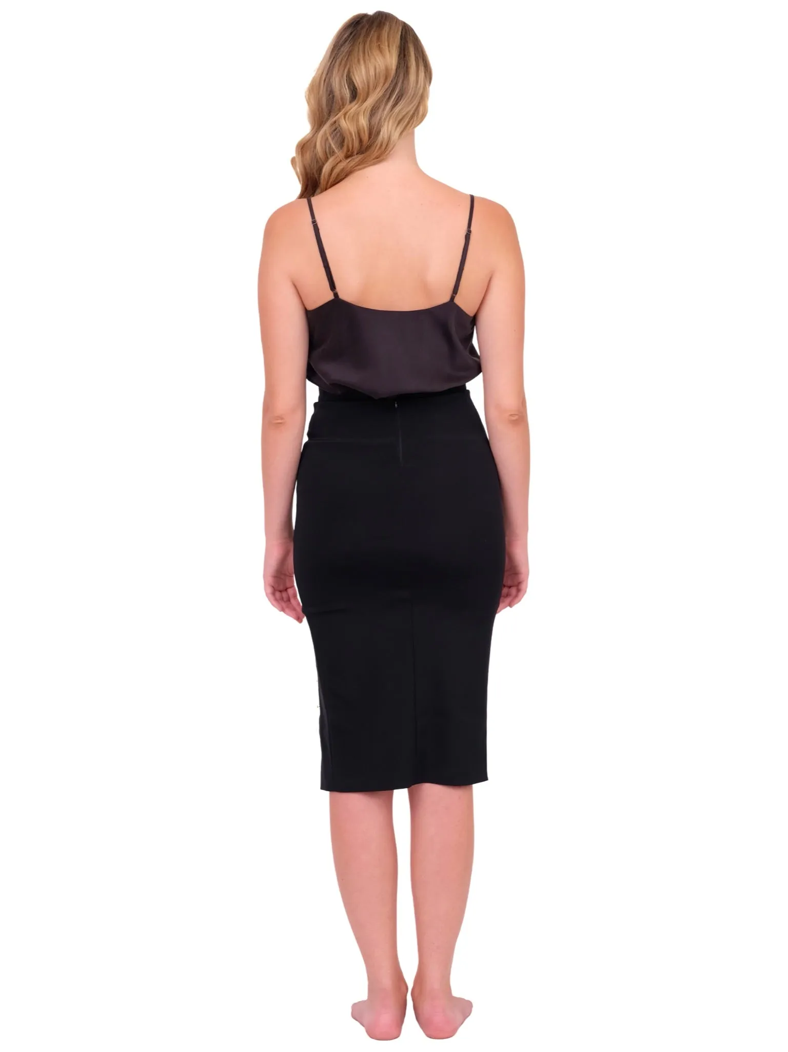 Ivy Bodycon Skirt - Black
