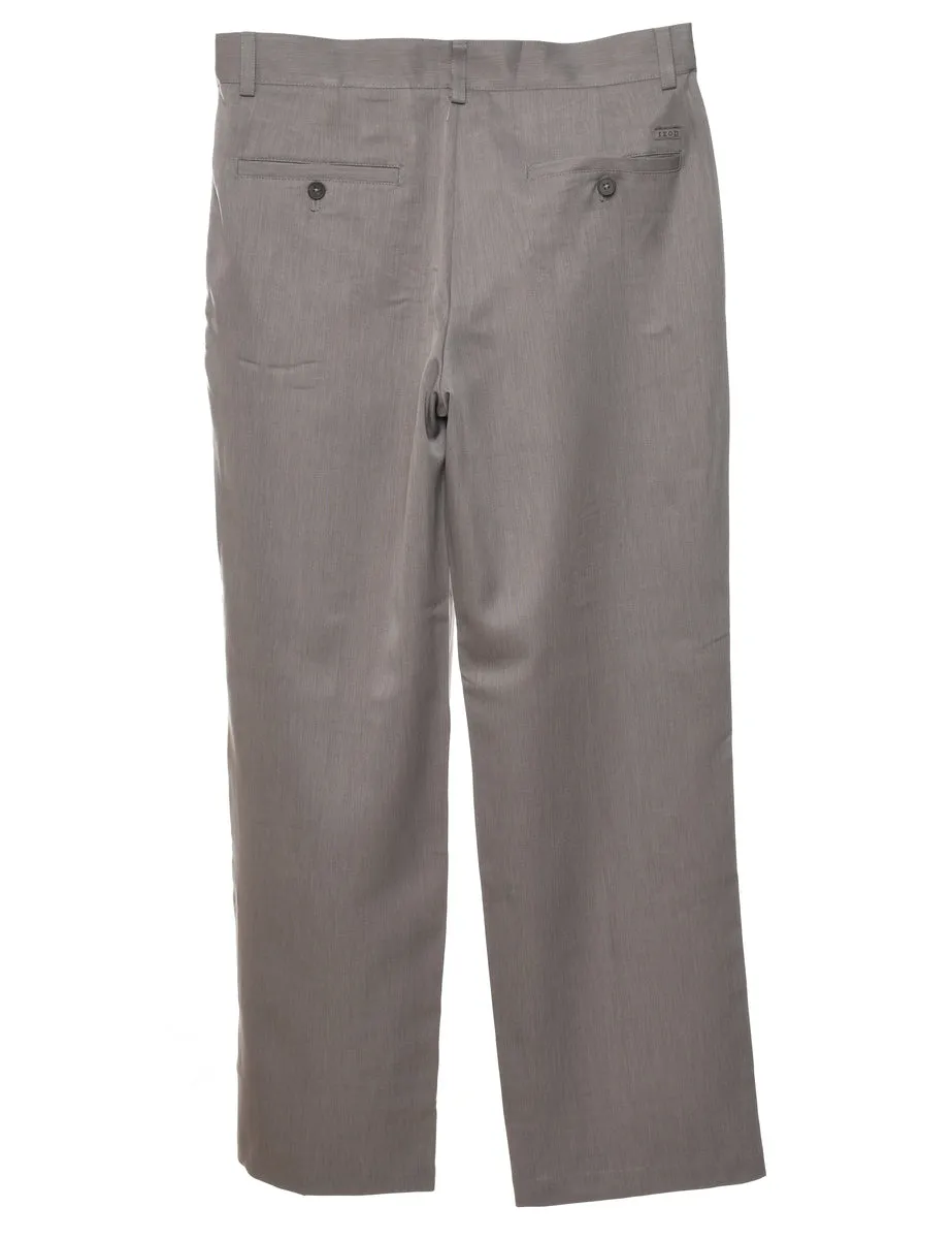 Izod Grey Trousers - W32 L30