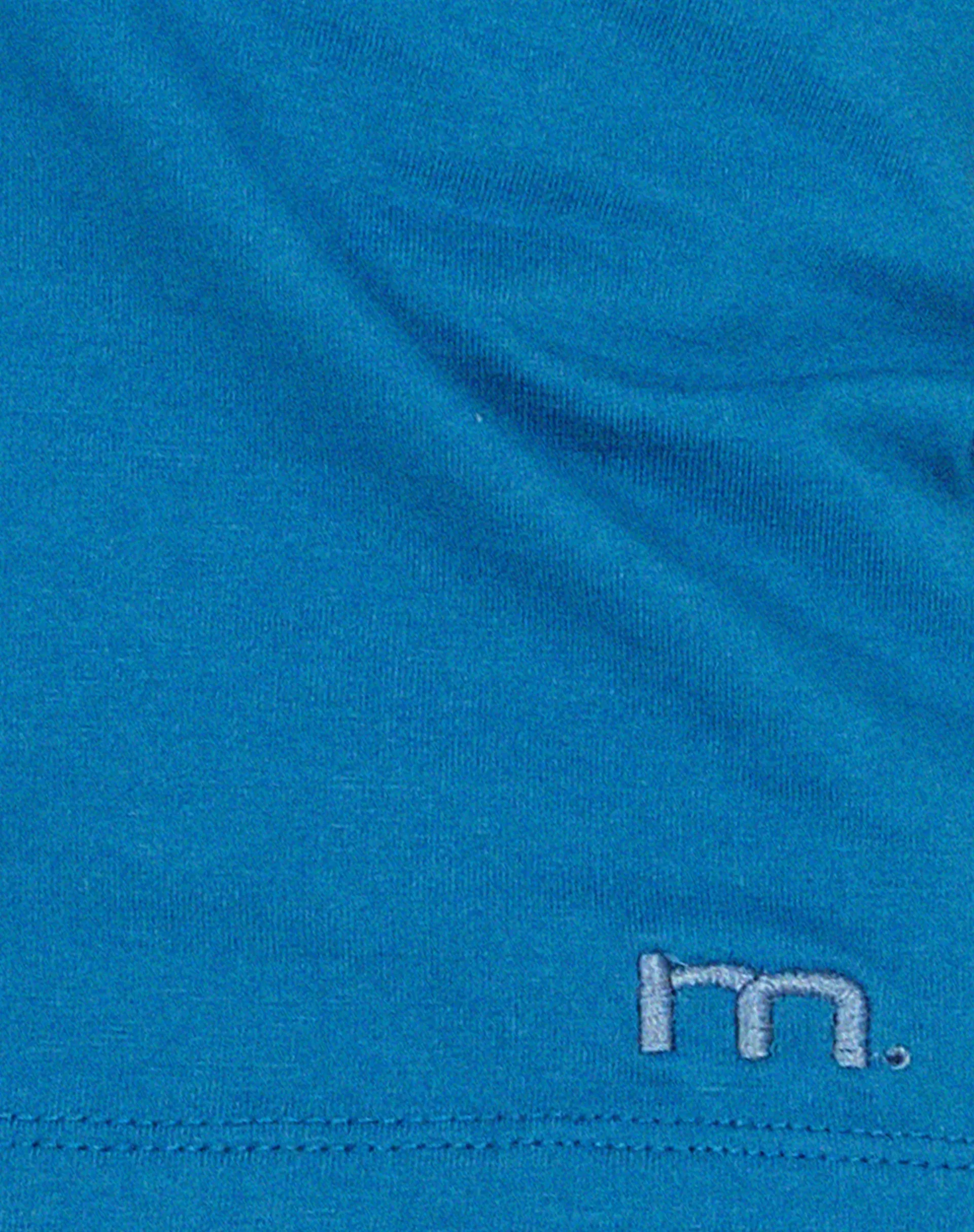 Izolde Baby Tee in Mediterranian Blue White