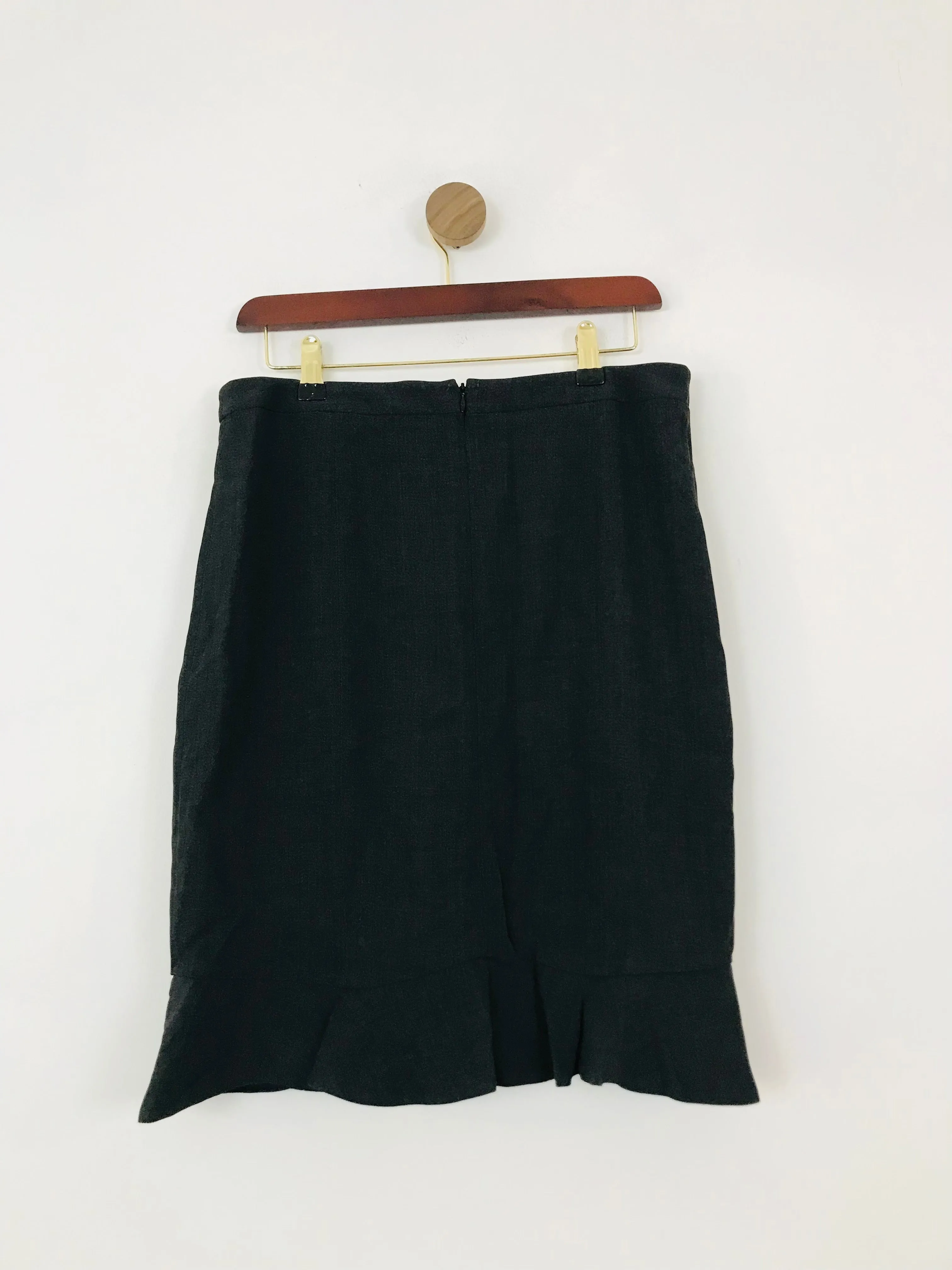 Jigsaw Women's Wool Blend Pencil Skirt  | UK12 | Grey