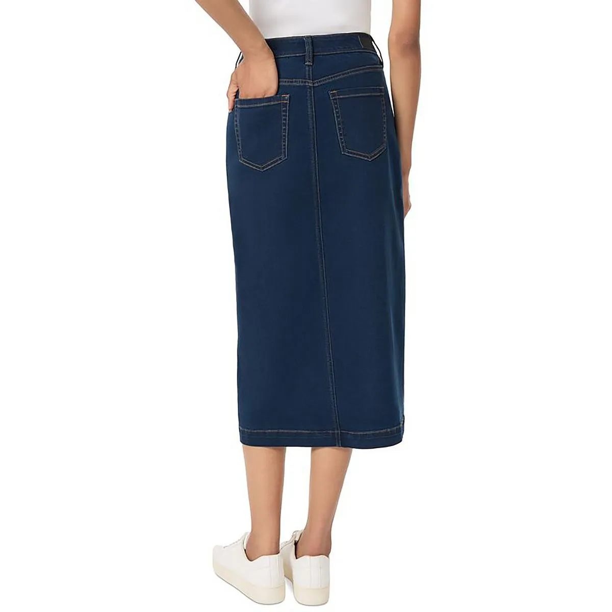 Jones New York Womens Midi Pencil Pencil Skirt