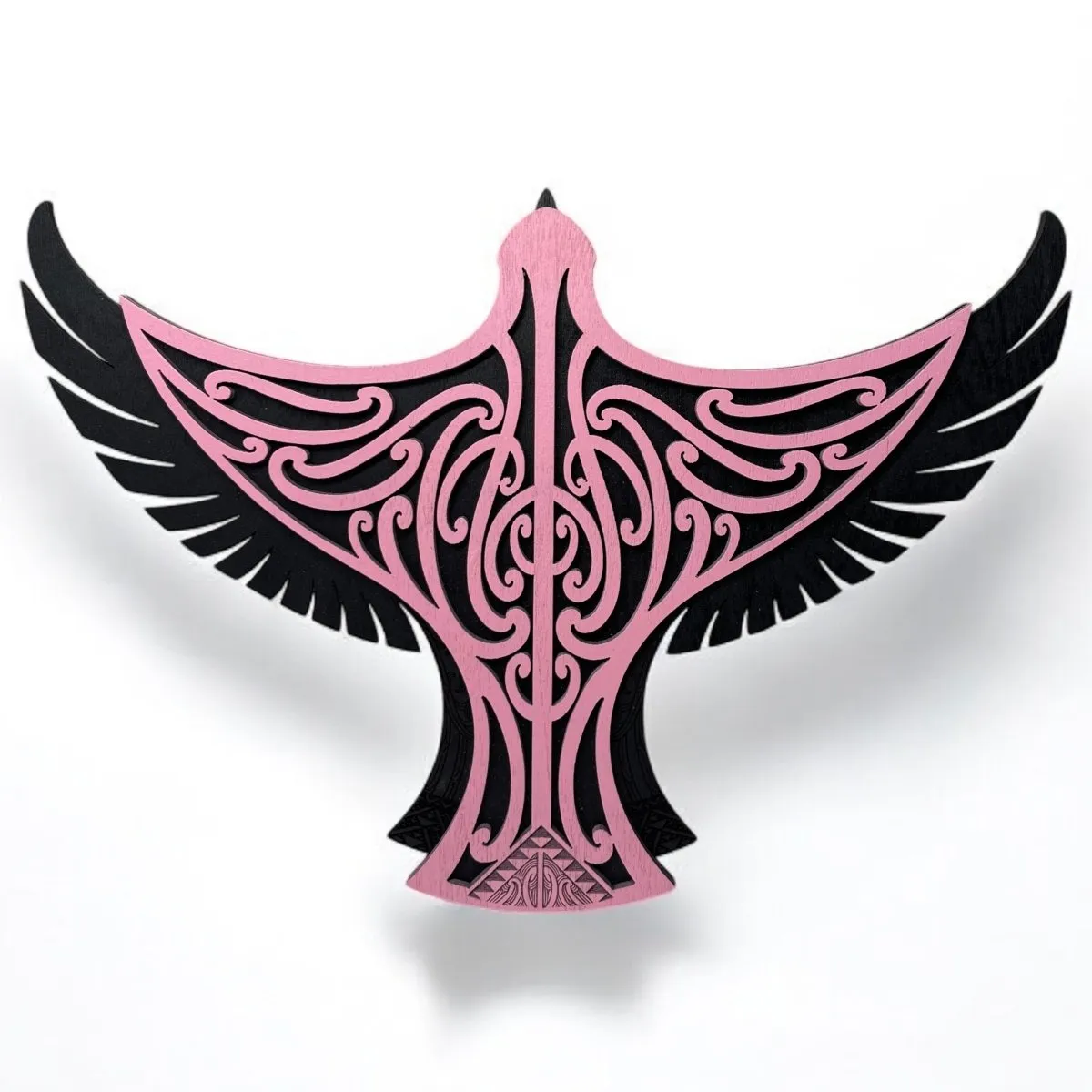Karearea Falcon - Layered Art Wall Plaque