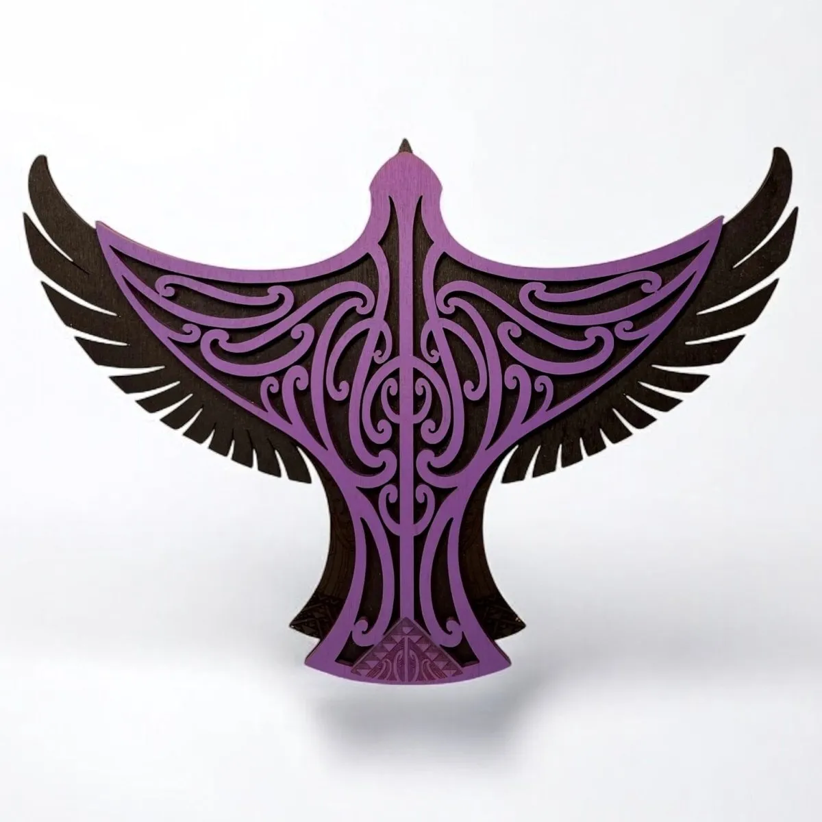 Karearea Falcon - Layered Art Wall Plaque