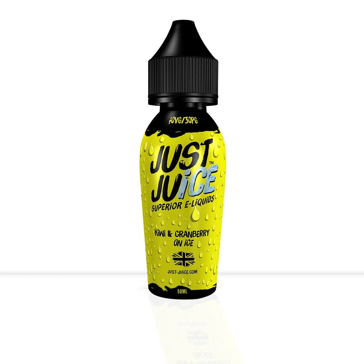 Kiwi & Cranberry On Ice Shortfill E-Liquid Just Juice