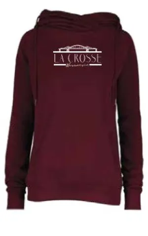 La Crosse Funnel Neck Pullover Hoodie