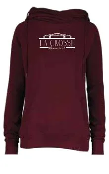 La Crosse Funnel Neck Pullover Hoodie