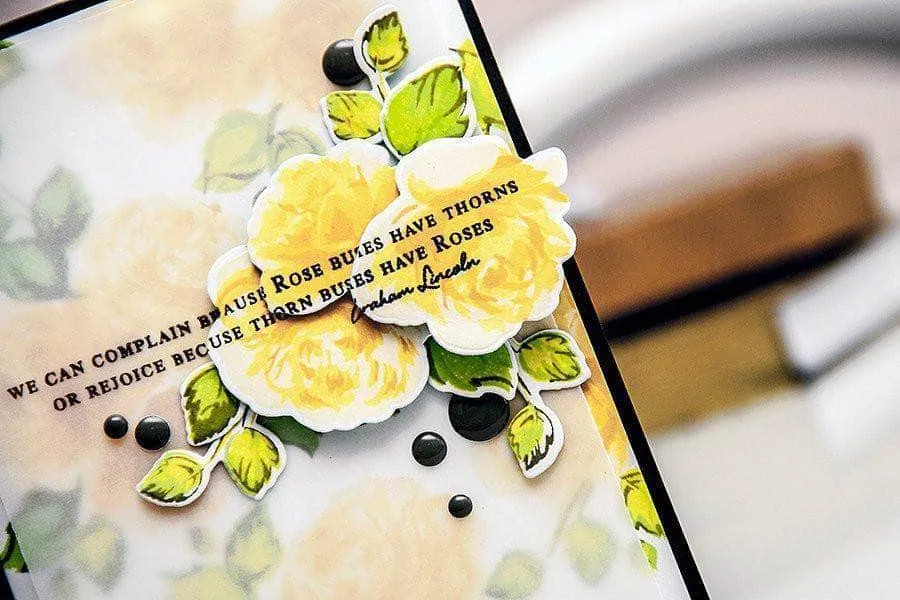 Layered Rose Stamping Kit