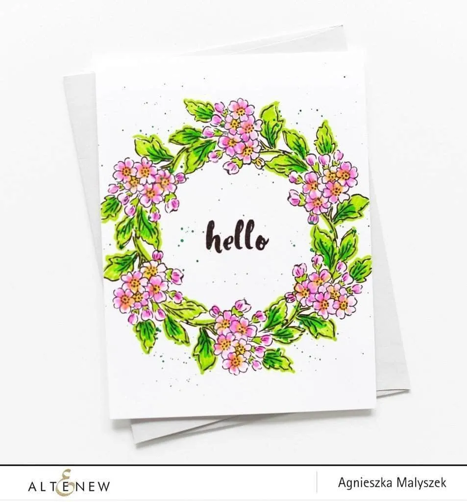 Layered Rose Stamping Kit