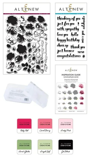 Layered Rose Stamping Kit
