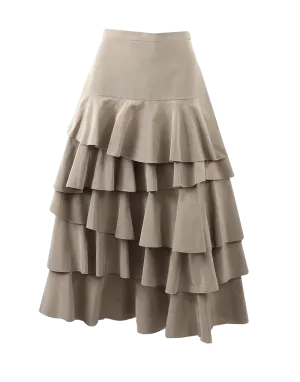 Layered Ruffle Skirt