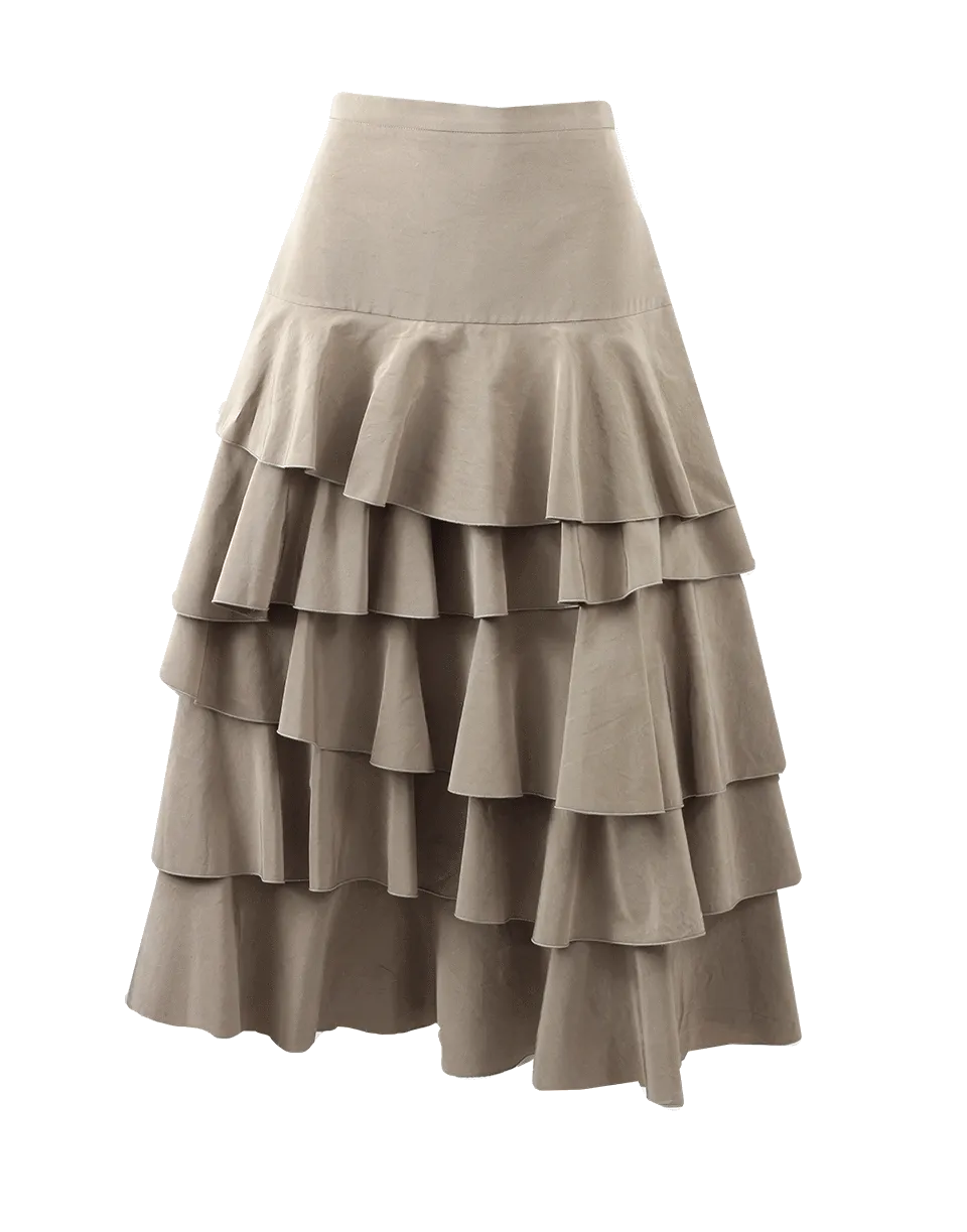Layered Ruffle Skirt