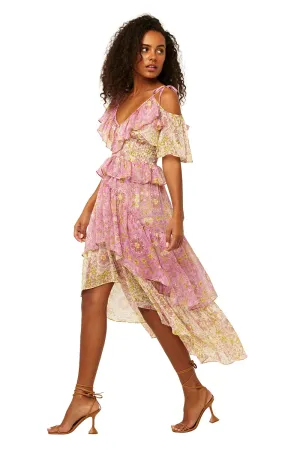 LIV DRESS - FLORA MEDALLION MIX