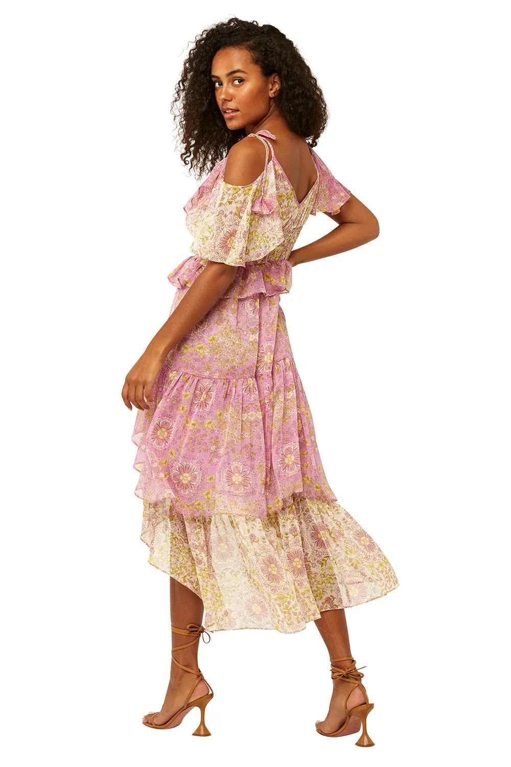 LIV DRESS - FLORA MEDALLION MIX