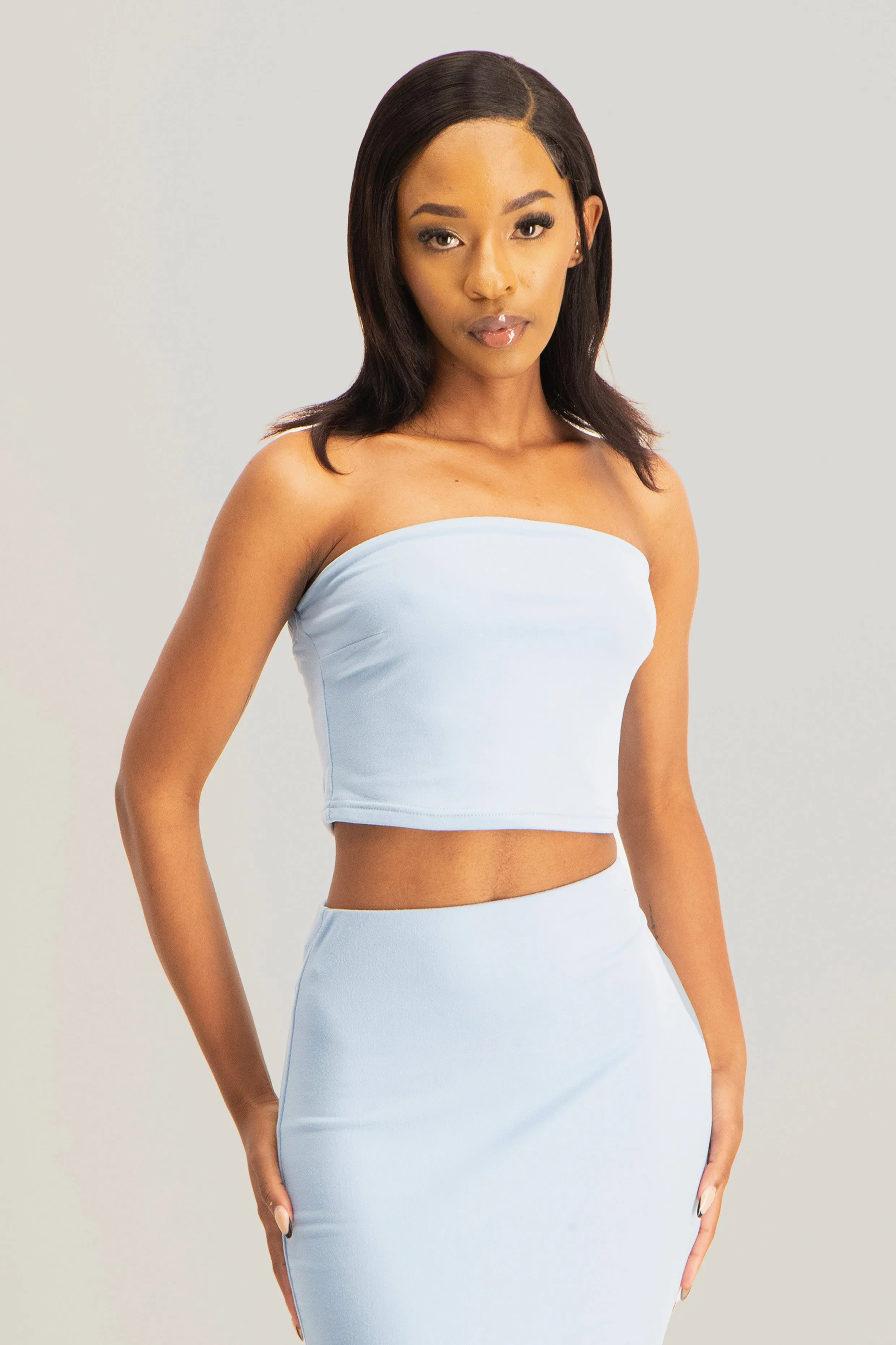 Lounge Bandeau Crop Top