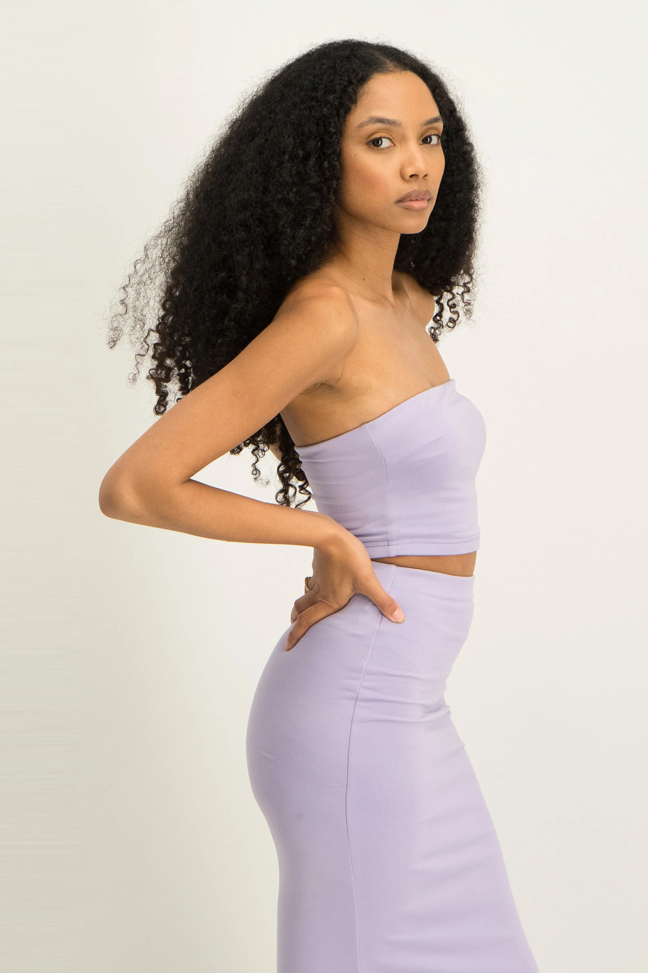 Lounge Bandeau Crop Top