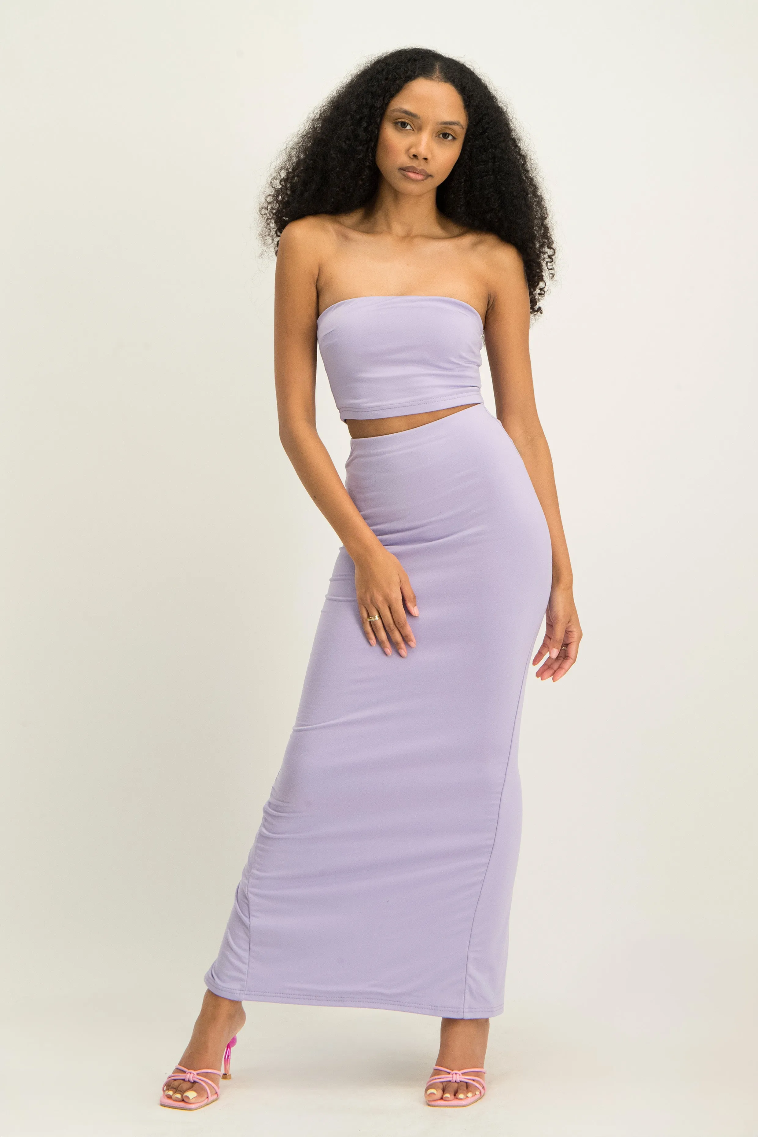 Lounge Bandeau Crop Top