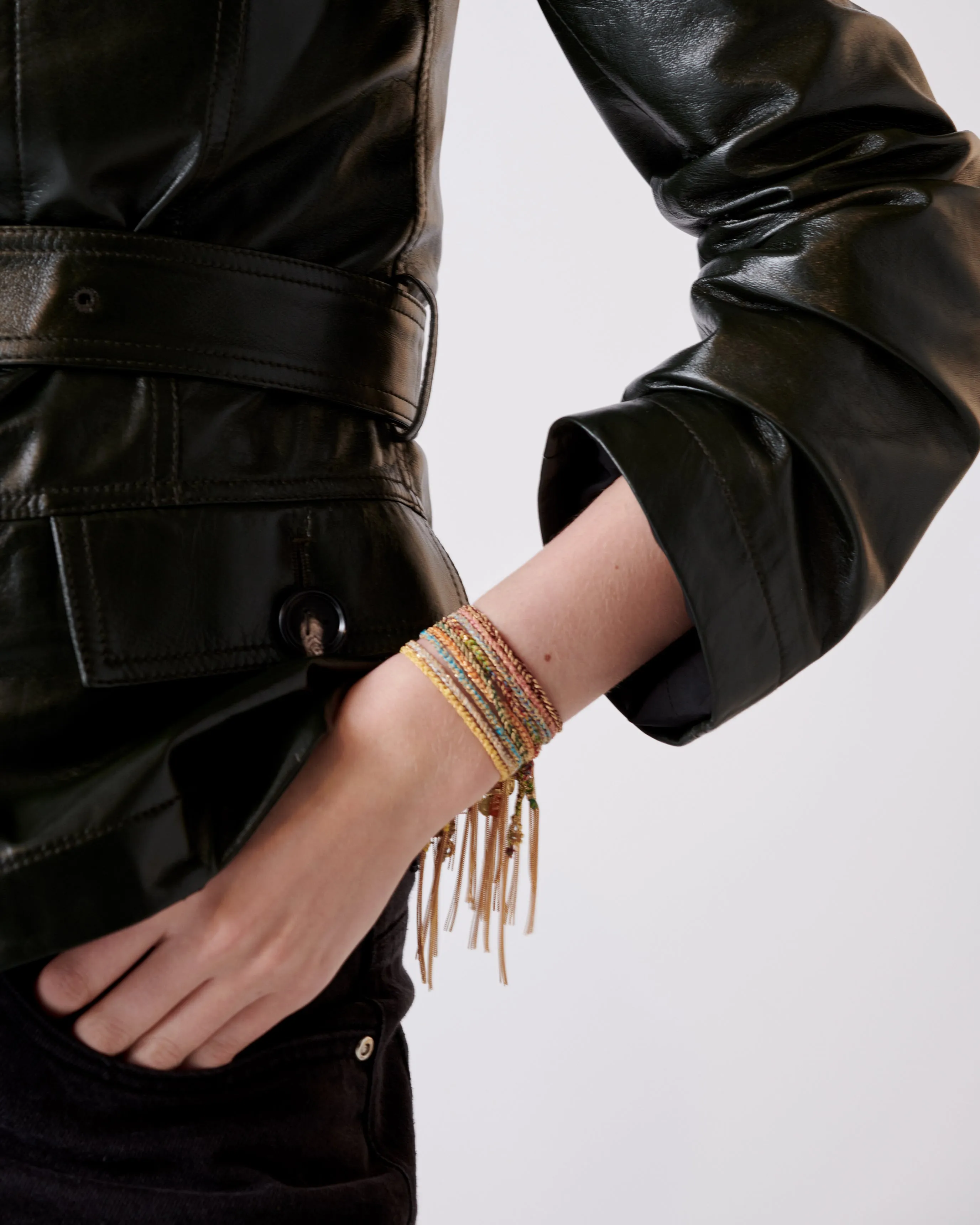 Lucky Bracelet with Travel Charm