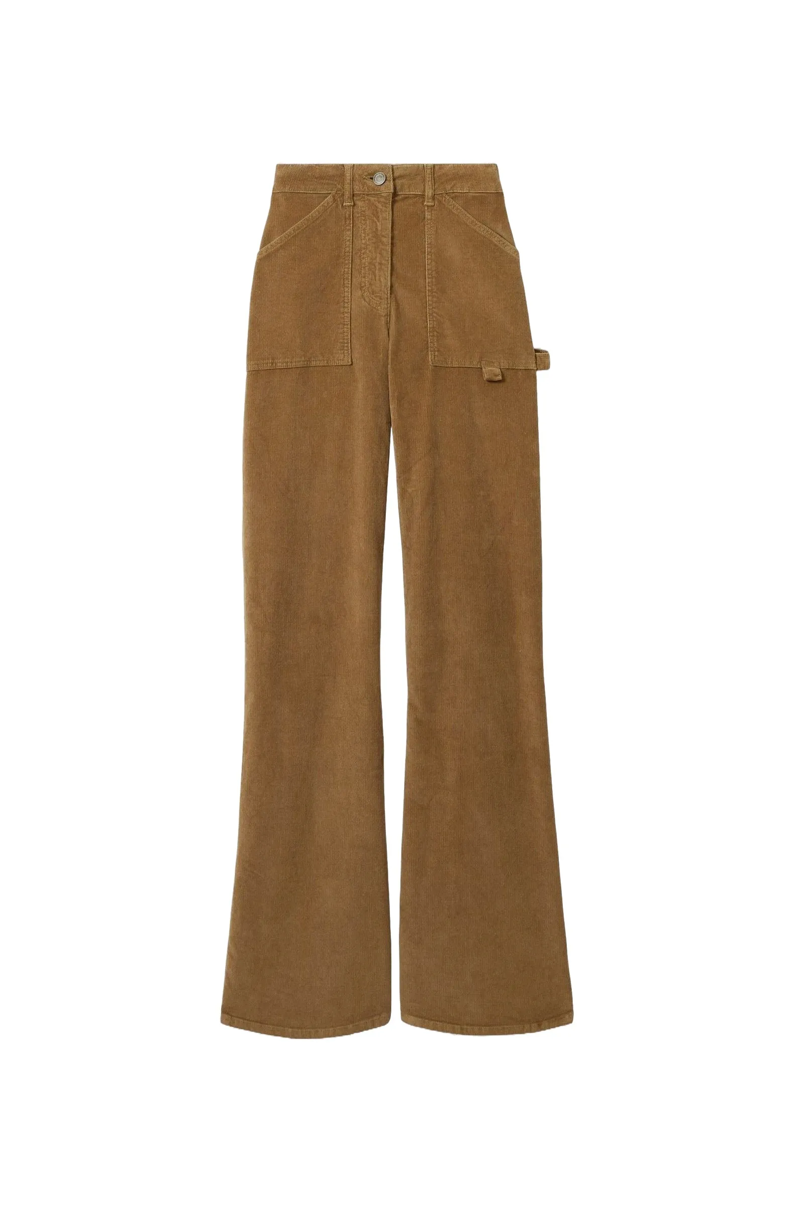 Marie Cotton-Blend Corduroy Flared Trousers
