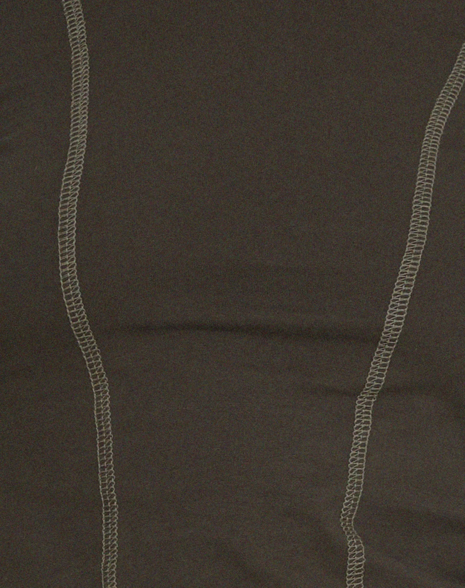 Megun Long Sleeve Top in Gunmetal with Grey Top Stitch