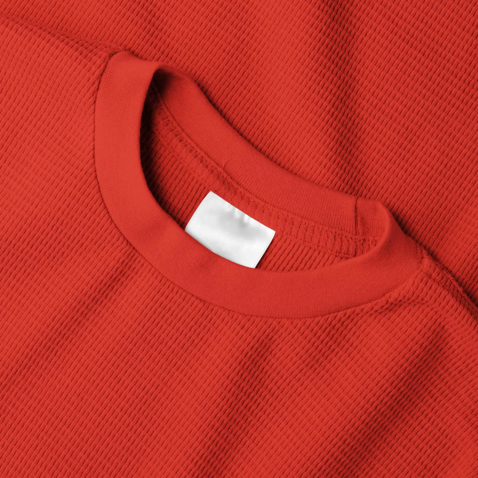 Men's Waffle Thermal Sweatshirts