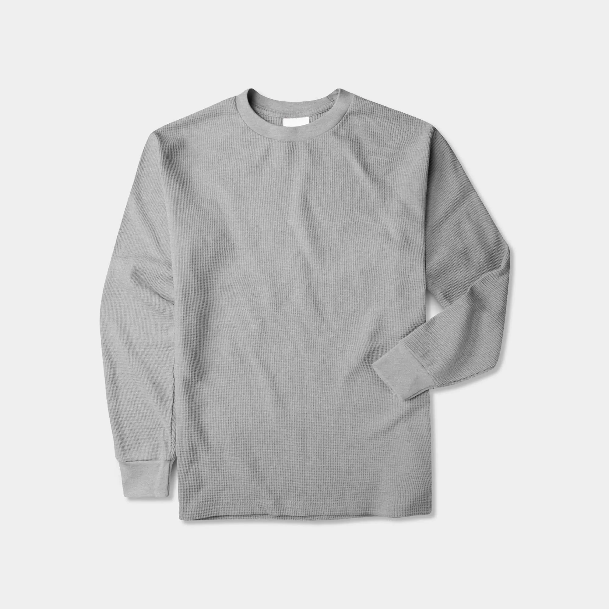 Men's Waffle Thermal Sweatshirts