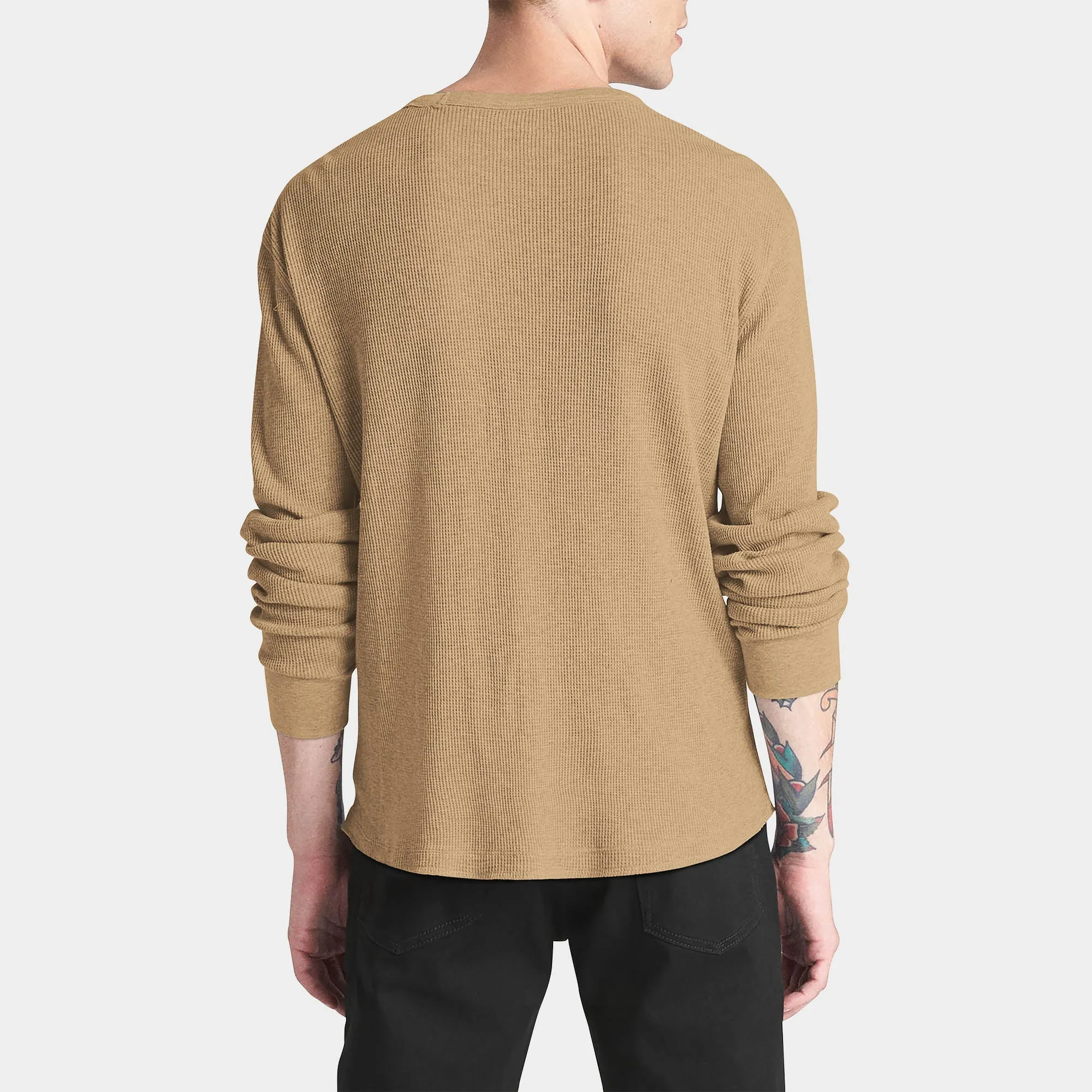 Men's Waffle Thermal Sweatshirts