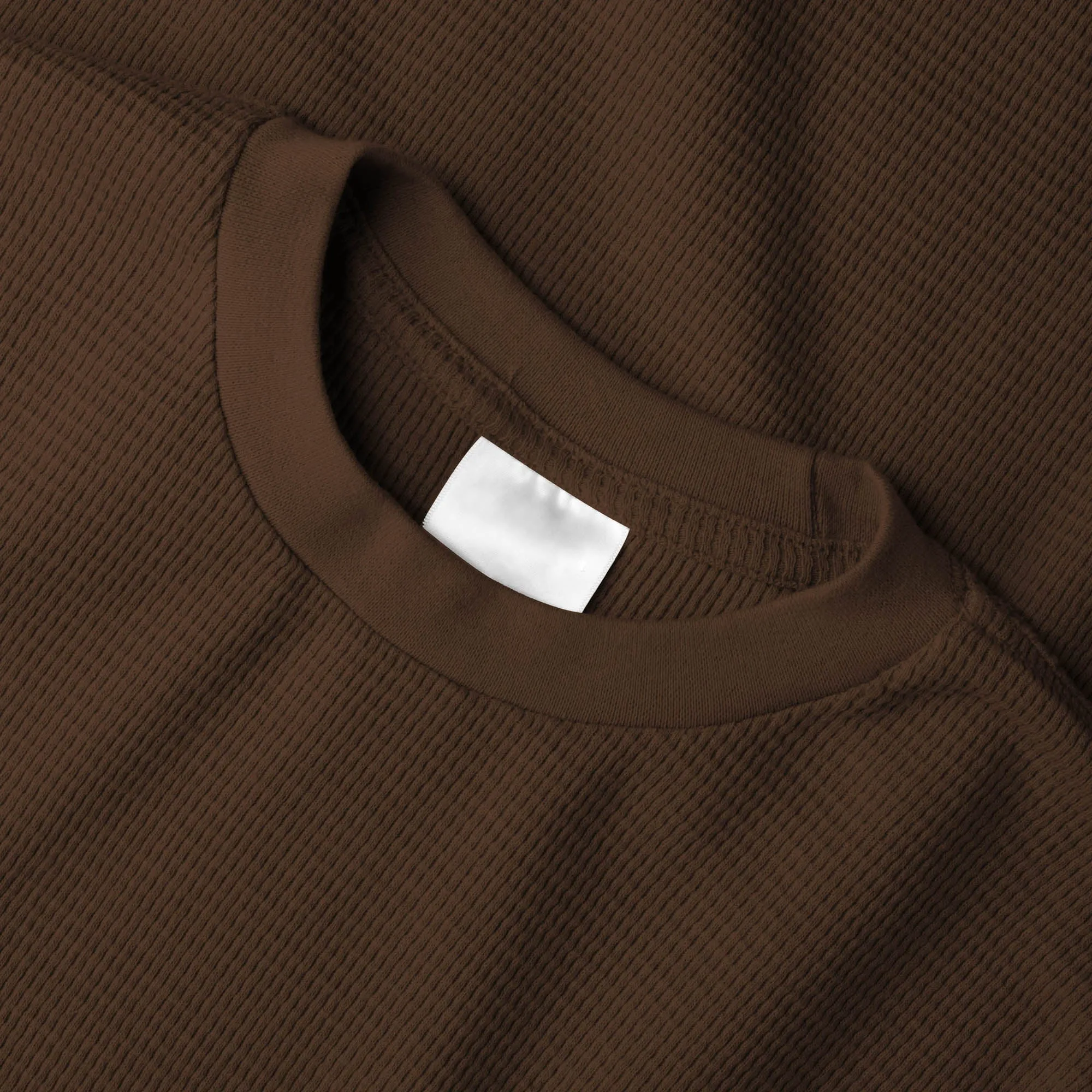 Men's Waffle Thermal Sweatshirts