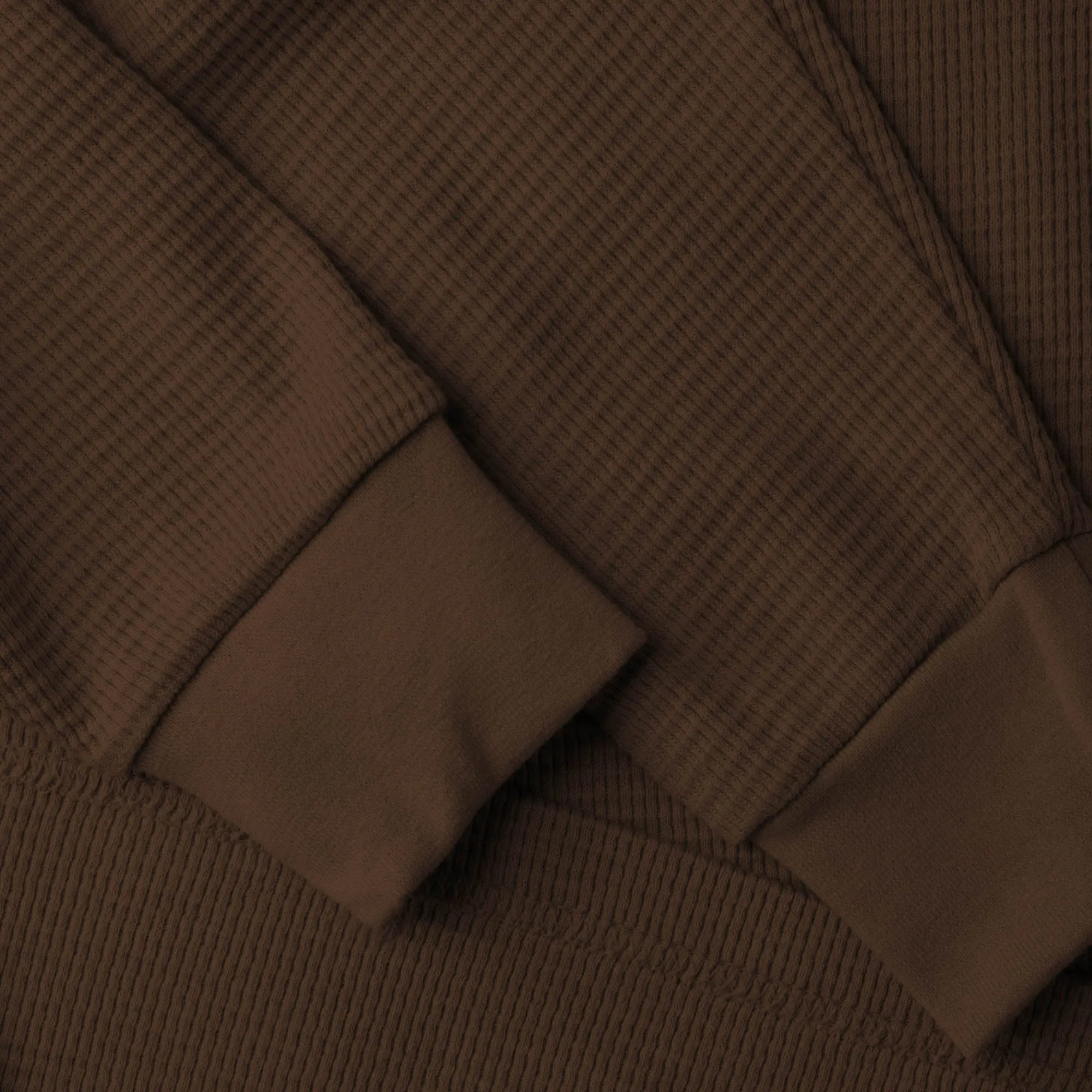 Men's Waffle Thermal Sweatshirts