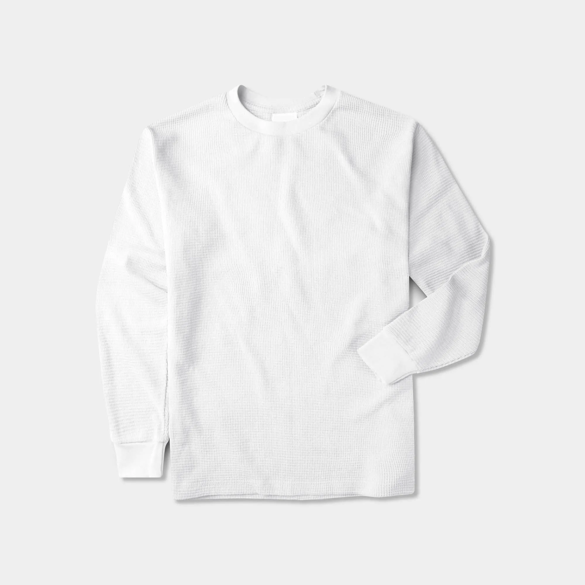 Men's Waffle Thermal Sweatshirts
