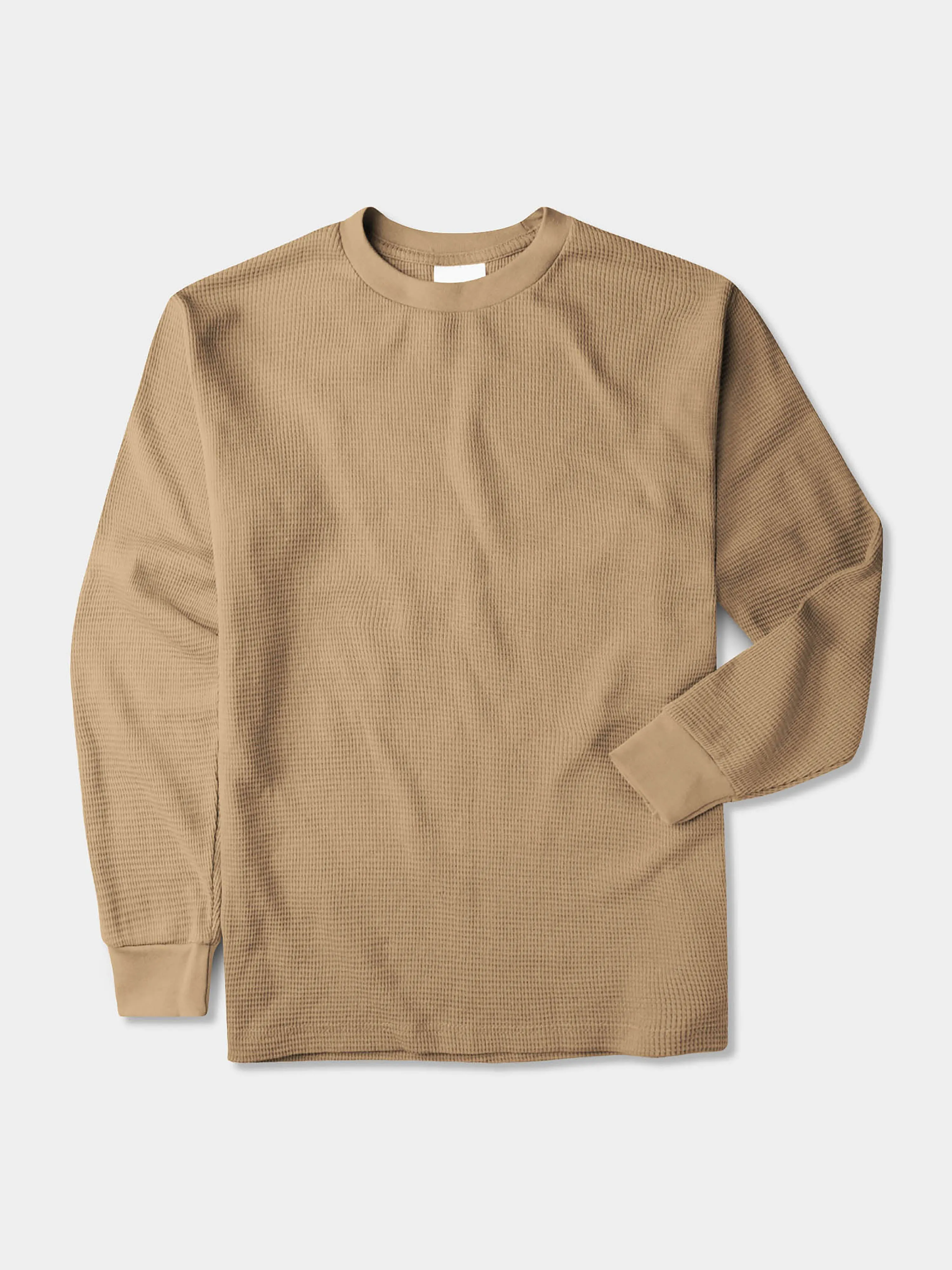 Men's Waffle Thermal Sweatshirts