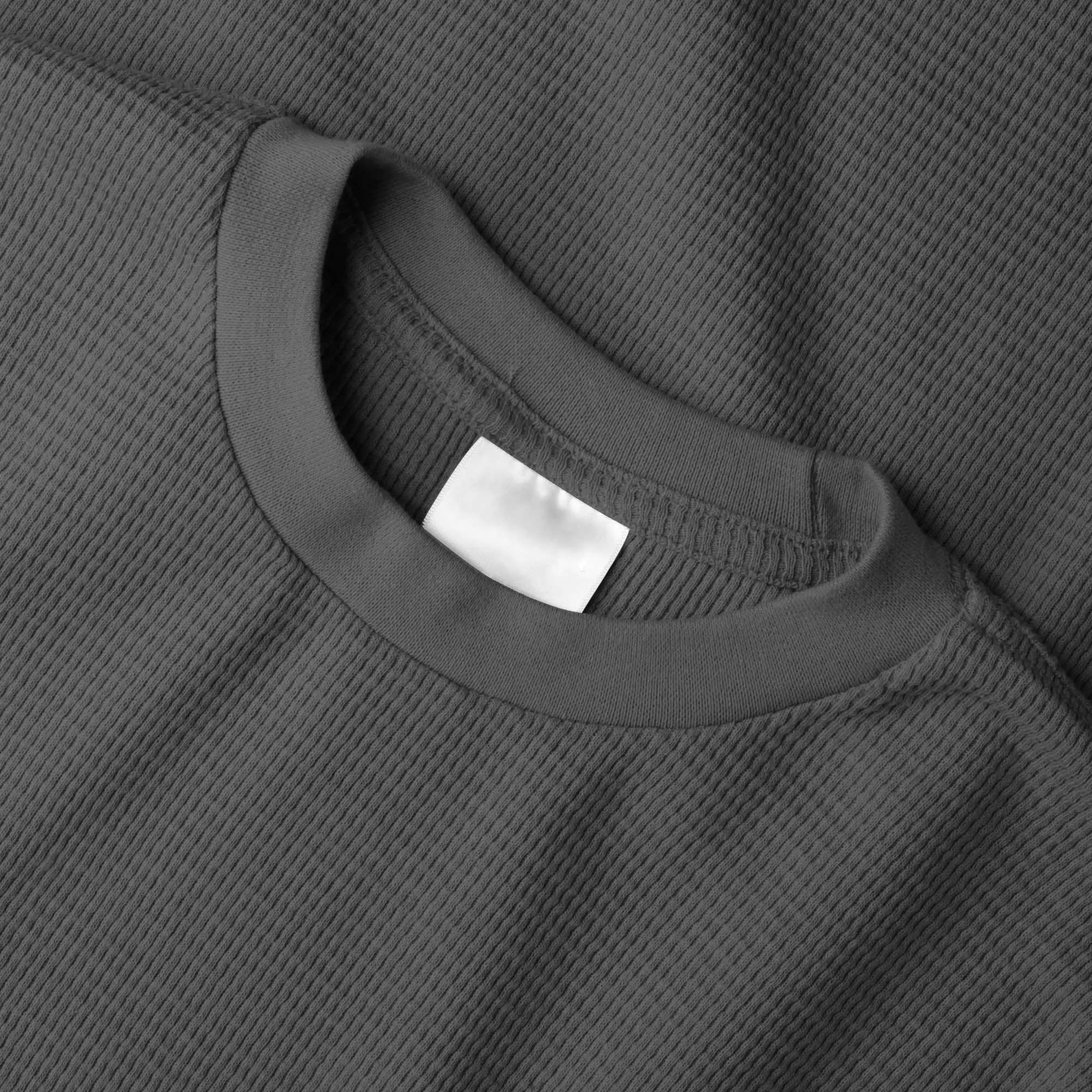 Men's Waffle Thermal Sweatshirts