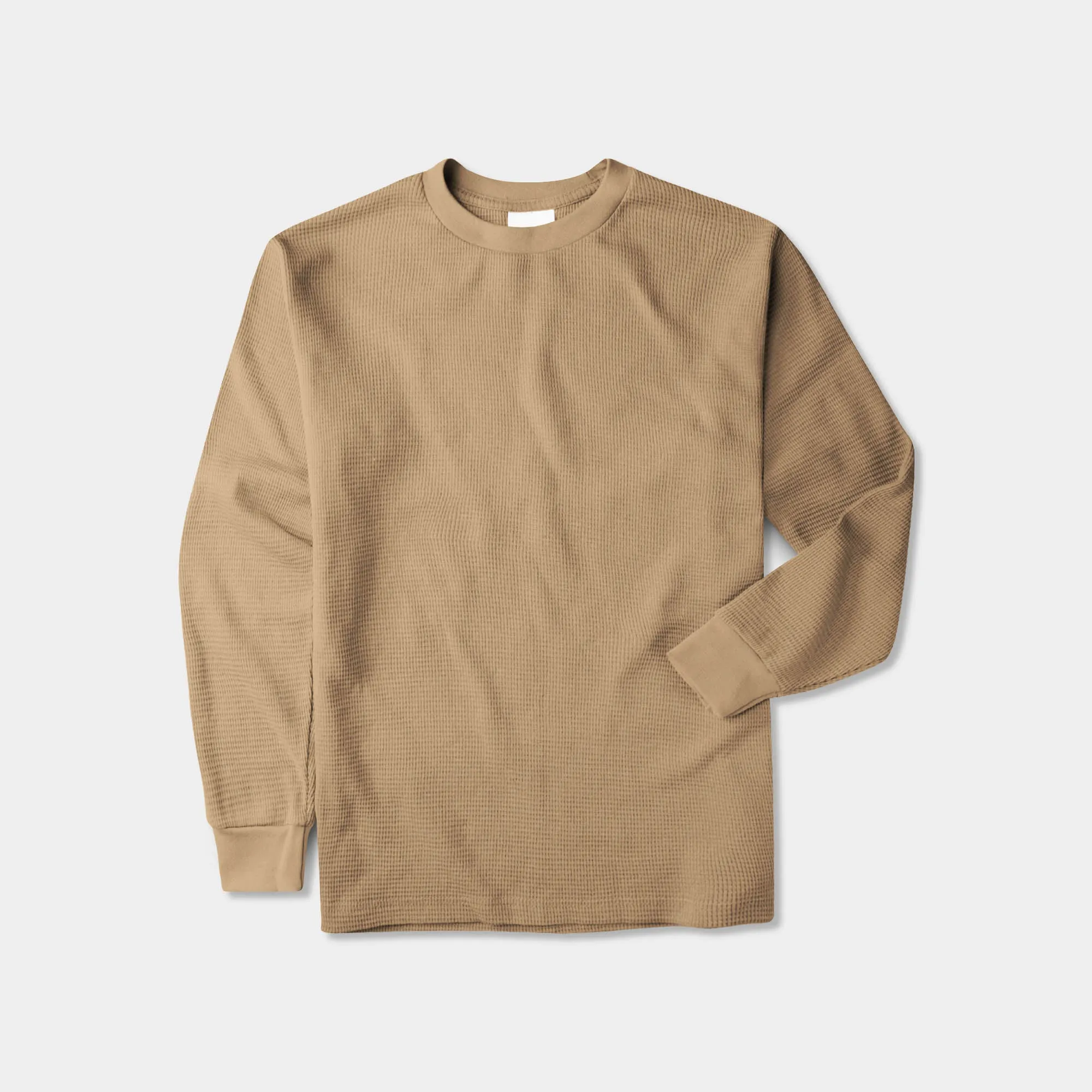 Men's Waffle Thermal Sweatshirts